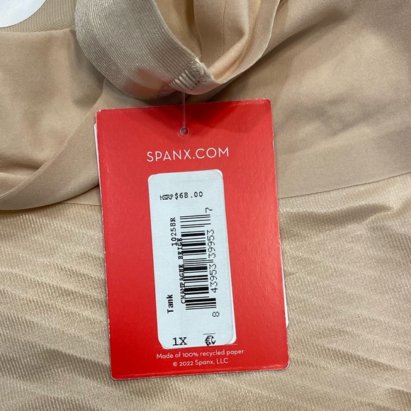 NWT💕SPANX Thinstincts 2.0 Tank Size 1X - Picture 8 of 9